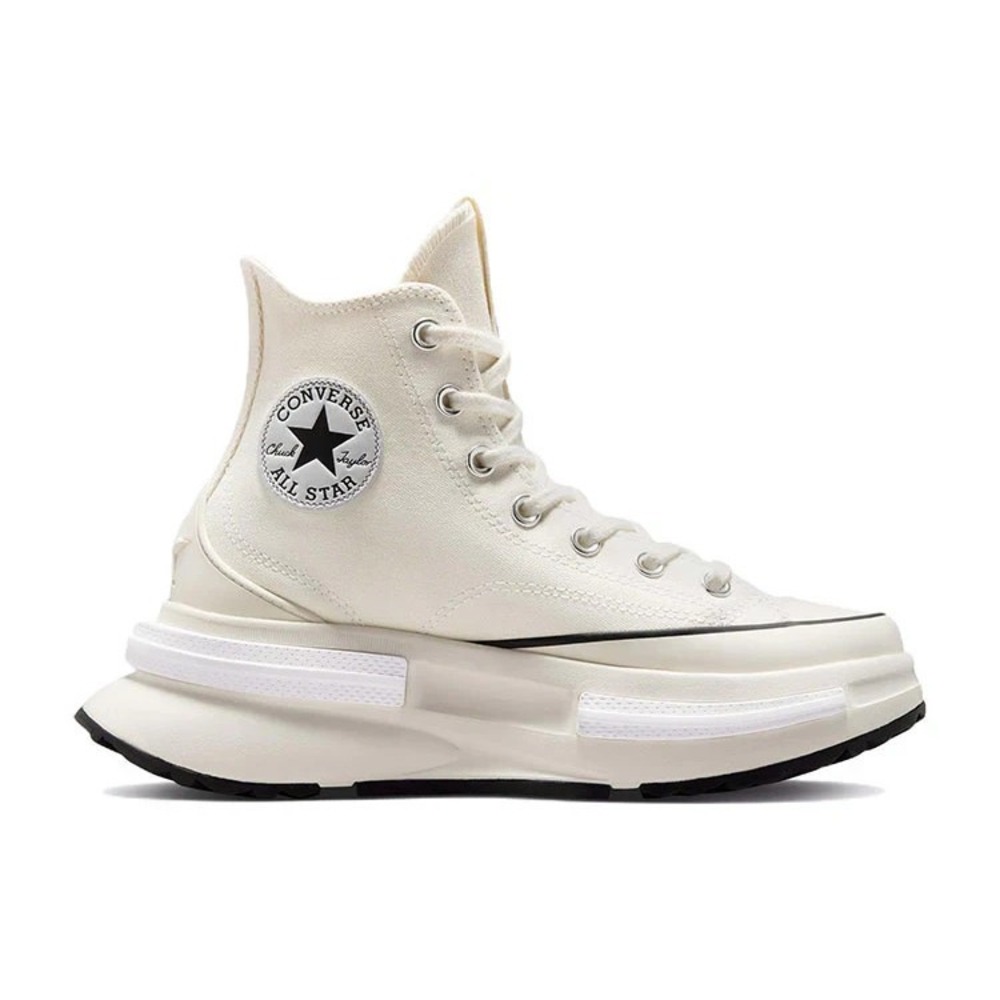 Converse Run Star Legacy CX High Womens Size 5.5 Egret/ White Shoes A00868C NEW